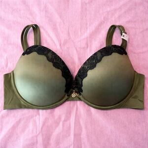 Victoria’s Secret Perfect Pear + Black Lace “Very Sexy” Push-Up Bra  – 38C (NWT)